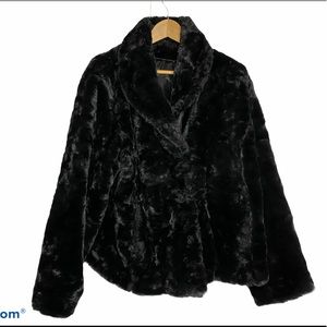 Royal Black Fur Coat